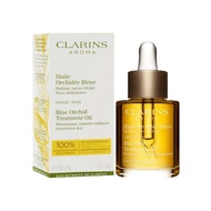 Clarins Blue Orchid Face Treatment Oil Hydrating Facial Formula for Dry Skin 30ml