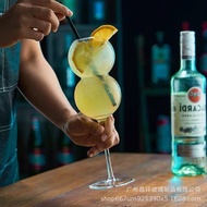 Jingyuan ins Style Goblet Japanese Creative Crystal Glass Goblet Cocktail Glass Set Bar Mixing Glass