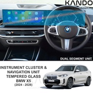BMW X5 Tempered Glass Protector BMW X5 G05 Facelift Tempered Glass Protector BMW X5 Instrument Clust