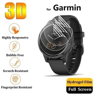 For Garmin Descent G1 Solar Swim 2 Tactix 7 Pro Hydrogel Film Protective Screen Protector For Garmin Vivoactive 4S 4  3 Music Vivomove Sport Trend Smart Watch Cover