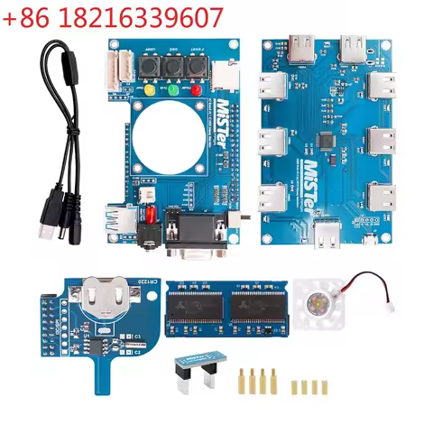 Analog Board USB Hub 128M SDRAM RTC Module For Terasic DE10-Nano Mister FPGA