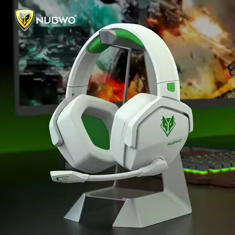 NUBWO G06 Dual Wireless Gaming Headset with Microphone for PS5, PS4, PC, Mobile, Switch 2.4GHz Wirel