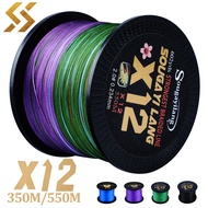 Sougayilang Dây Bện PE 12 Sợi X12 Dây Câu Cá Đa Sợi 12 Sợi PE Siêu Bền 20LB-103LB