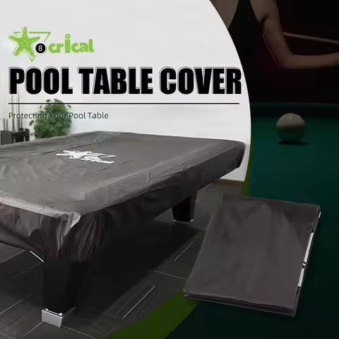 Crical Pool Table Cover with Oxford Cloth Cover for 9FT Billiard Pool Tables Dust Protection billiar