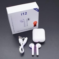 i12 TWS Bluetooth Earphone Touch Key Wireless Headphone Mini Earbuds