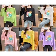 [AMYGO] Baju T Shirt Perempuan Lengan Panjang Women Long Sleeve Wanita Murah Baju T Shirt Perempuan Lengan Panjang   Blo