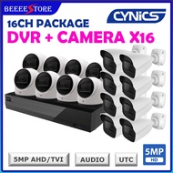 CYNICS 16CH 5MP Full Package 3.6mm