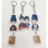 “Bon Appetit Your Majesty' Korean accessory keychain, fun, Sigma
