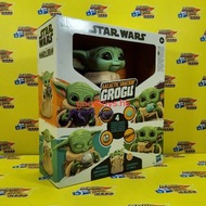 內全新 HASBRO STAR WARS THE MANDALORIAN GALACTIC SNACKIN' GROGU ANIMATRONIC TOY- 23CM 星球大戰 曼達洛人 尤達BB