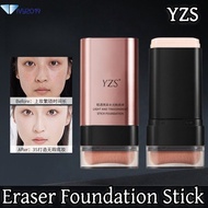 [gift]yzs Double-headed Foundation Stick Moisturizing Eraser Foundation Concealer Lasting Waterproof