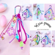 GANTUNGAN Macrame Bag Chain Rope Keychain