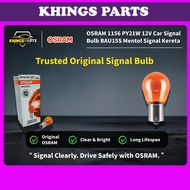 OSRAM PY21W 12V 21W Car Signal Light Bulb BAU15S Mentol Signal Kereta 7507 Original OSRAM