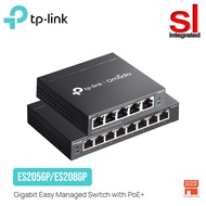 TP-Link Omada [ES205GP/ES208GP] 5-Port/8-Port Gigabit Easy Managed Switch with 4-Port/8-Port PoE
