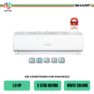 Sharp AHA9WCD2 R32 Non-Inverter Air Conditioner 1.0 HP AUA9WCD2 3 Star Rating Auto &amp; 3-Step Fan Speed Setting Aircond Penghawa Dingin