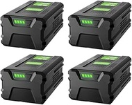 NIUNIUX 80V 6000mAh Rechargeable Battery Compatible with Greenworks GBA80200 GBA80600 Cordless Power