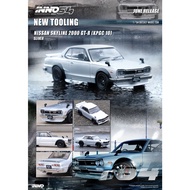 INNO MODELS INNO64 1/64 NISSAN SKYLINE 2000 GT-R KPGC10 SILVER