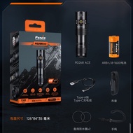 ไฟฉาย Fenix PD26R ACE ไฟส่องสว่างทรงตรง ความสว่างสูง ระยะไกลสำหรับกลางแจ้ง ไฟ LED แบบชาร์จไฟได้ ทนทา