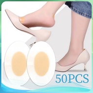 Waterproof Heel Plaster Protector Anti-Scuff Foot Protector Plaster Anti-Scuff Heel Plaster 50pcs He