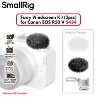 SmallRig Furry Windscreen Kit For Canon EOS R50V (2 Pcs) [5434]