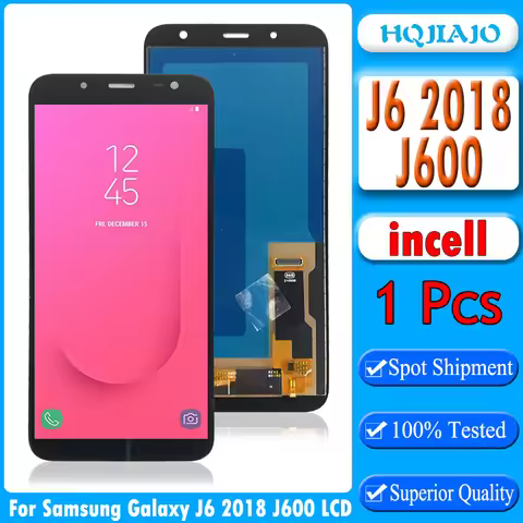 TFT incell Screen For Samsung Galaxy J6 2018 J600 J600F/DS J600G/DS Touch Screen Digitizer LCD Displ