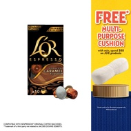 L'OR Espresso Caramel Flavour Capsules- Compatible with Nespresso®* Original Coffee Machines, 10 cap