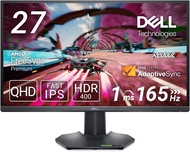 Dell G2724D 27 Inch QHD  Gaming Monitor, 165Hz, Fast IPS, 1ms, AMD FreeSync Premium, NVIDIA G-SYNC Compatible, 99% sRGB, HDR 400, 2x DisplayPort, HDMI, 3 Year Warranty , Black As the Picture One