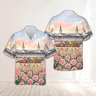 Kentucky Derby Hawaiian Shirt, Horse Racing Shirt, Run For The Roses Derby Party Shirt, Churchill Do