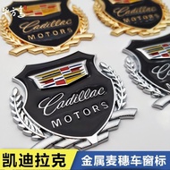 Hot Sale Suitable for Cadillac Car Logo Sticker XT5 CT6 AT SRX XTS Word English Side Label Sticker M
