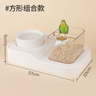 全城熱賣 - 鸚鵡桌面站架 （帶陶瓷洗澡盆） 玄鳳-虎皮-牡丹磨爪月臺 鸚鵡廁所定點排便站架 寵物鳥類用品