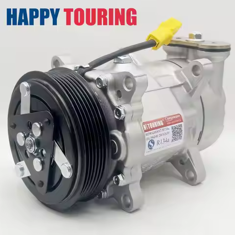 For Peugeot 206 A/C COMPRESSOR SD6V12 1412 1431 6453CN 6453EH 6453FS 6453JG 6453JK 699690 699190 404