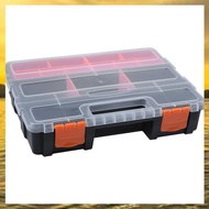(HARB) F-290 Portable Plastic Tool Parts Box Screw Storage Box Electronic Component Box Compartment