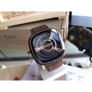 Original Order 8215 Mechanical Movement Imported Calfskin with Square Watch