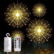 fireworks led hanging decorative waterproof starburst fairy indoor rope lights party home outdoor ch
