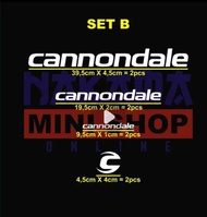 Cutting Stiker Sepeda Fixie Mtb Roadbike Cannondale