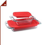 Pyrex : PYR1149535* ชุดถาดอบแก้ว Extra Large Glass Baking Dish Set 4-Piece