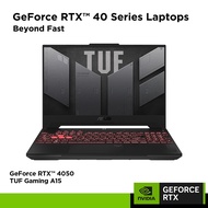 【Same Day Delivery】ASUS TUF Gaming A15 | FA507NU-LP133W | NVIDIA® GeForce RTX™ 4050 | 15.6" FHD | Ryzen 5 7535HS | 16GB