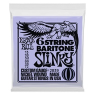 ERNIE BALL ERNIE BALL 2839 Baritone guitar strings 13-72 6-STRING SLINKY
