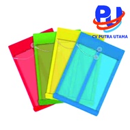 MAP PLASTIK BIRU TALI