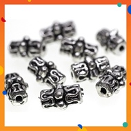 Beads,Tube Bead,10x6mm, Antique Silver Plated,Zinc Alloy,Tube Shape,Diy,L1-01701