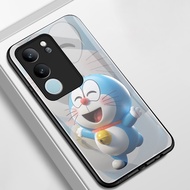 Case For VIVO V29 5G V29 Pro 5G V29E 5G V27 5G V27 5G Phone Cat Glass Shell Shockproof Phone Case