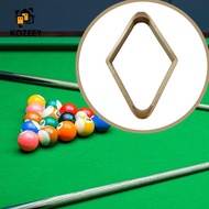 [KOZEEY] Billiard Ball Rack, Billiard Supplies, 9 Ball Diamond Wooden Pool Table