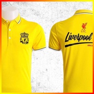 เสื้อโปโล ลิขสิทธิ์แท้  Liverpool ( ชาย ) รุ่นLFC012 สีเหลือง