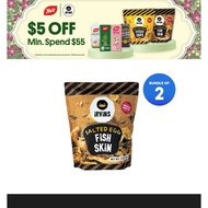 [Bundle of 2] Irvins Salted Egg Fish Skin (210g)