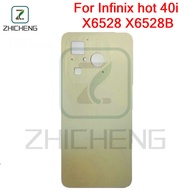 For Infinix hot 40i X6528 X6528B Battery Back cover Housing middle frame + Button + LCD Front frame