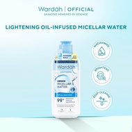 Wardah Lightening Oil-Infused Micellar Water 105 ml - Makeup Remover, Advanced Niacinamide, Brighten