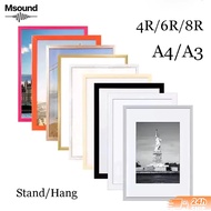 4R 6R 8R A4 11R A3 Poster Certificate Photo Frame Wall Picture Frame Bingkal Dinding Gambar Wooden F