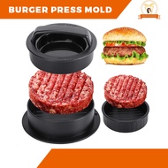 Round Burger Mould Hamburger Patty Maker Grill Press Cooking Tool