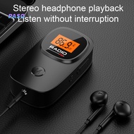 paso  Battery-operated Radio Pocket Radio for Elderly Portable Mini Fm Radio with Headset Battery Op