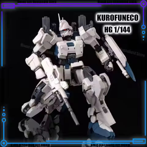 KUROFUNECO Easy-8 Action Diagram HG 1/144 EZ8 Gods and Ghosts No 08 Assembly Model Kits Action Robot