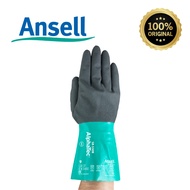 ANSELL ALPHATEC® 58-530B Acrylic, Nitrile Chemical-Resistant Gloves with Heightened Grip - Green/Black